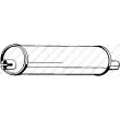 Silencieux central BOSAL [148-017]