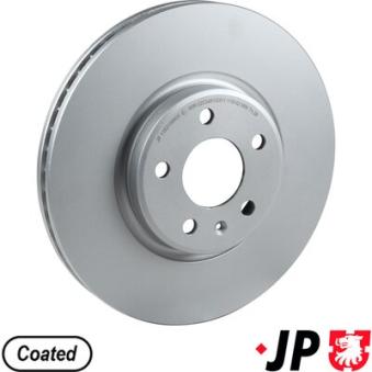 Jeu de 2 disques de frein avant JP GROUP OEM 8R0615301 Jeu de 2 disques de frein avant JP GROUP OEM 8R0615301
