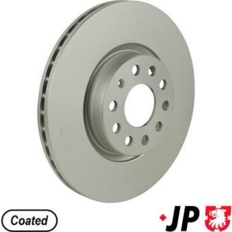 Jeu de 2 disques de frein avant JP GROUP OEM 8V0698302B