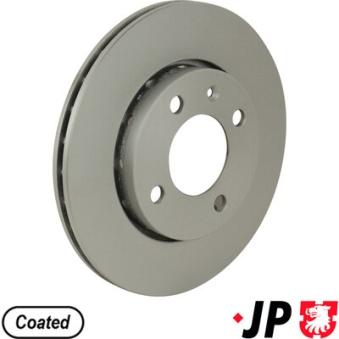 Jeu de 2 disques de frein avant JP GROUP OEM 6N0615301F