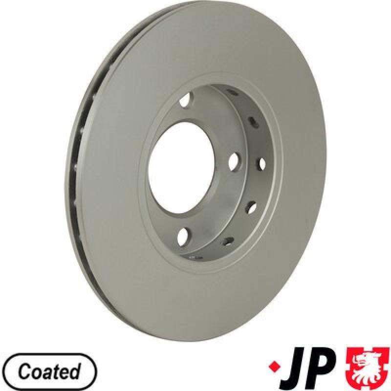 Jeu de 2 disques de frein avant JP GROUP 1163110900 - Visuel 1
