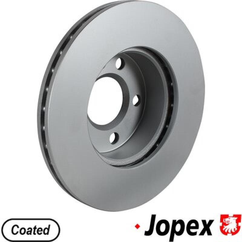 Jeu de 2 disques de frein avant JP GROUP 1163111300 - Visuel 1
