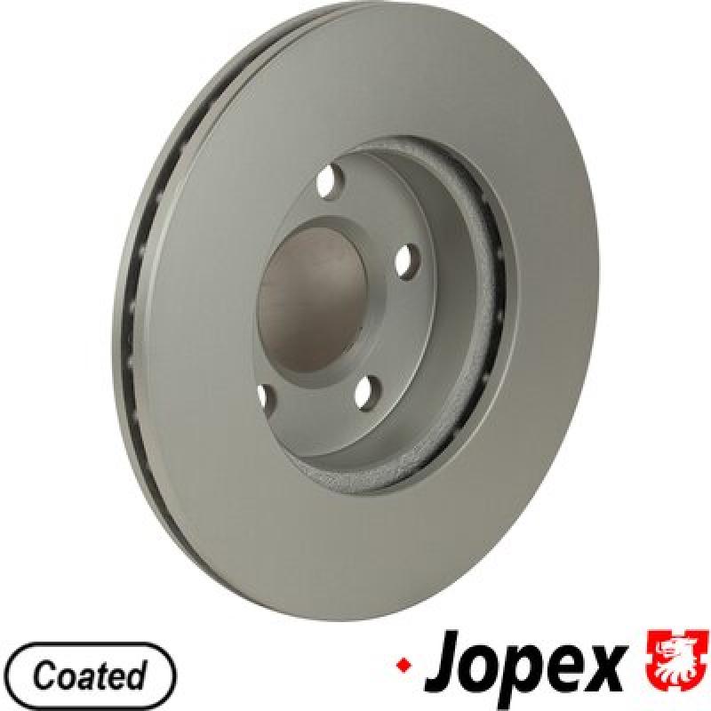 Jeu de 2 disques de frein avant JP GROUP 1163111500 - Visuel 1
