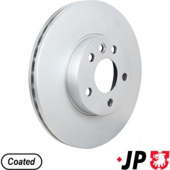 Jeu de 2 disques de frein avant JP GROUP OEM JZW615301P