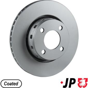 Jeu de 2 disques de frein avant JP GROUP OEM 8A0615301E