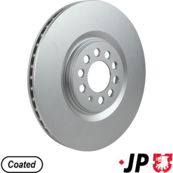 Jeu de 2 disques de frein avant JP GROUP OEM 6R0615301E