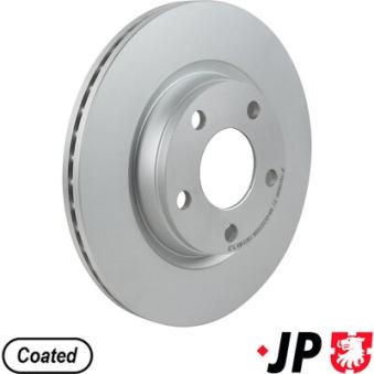 Jeu de 2 disques de frein avant JP GROUP OEM 8E0615301D