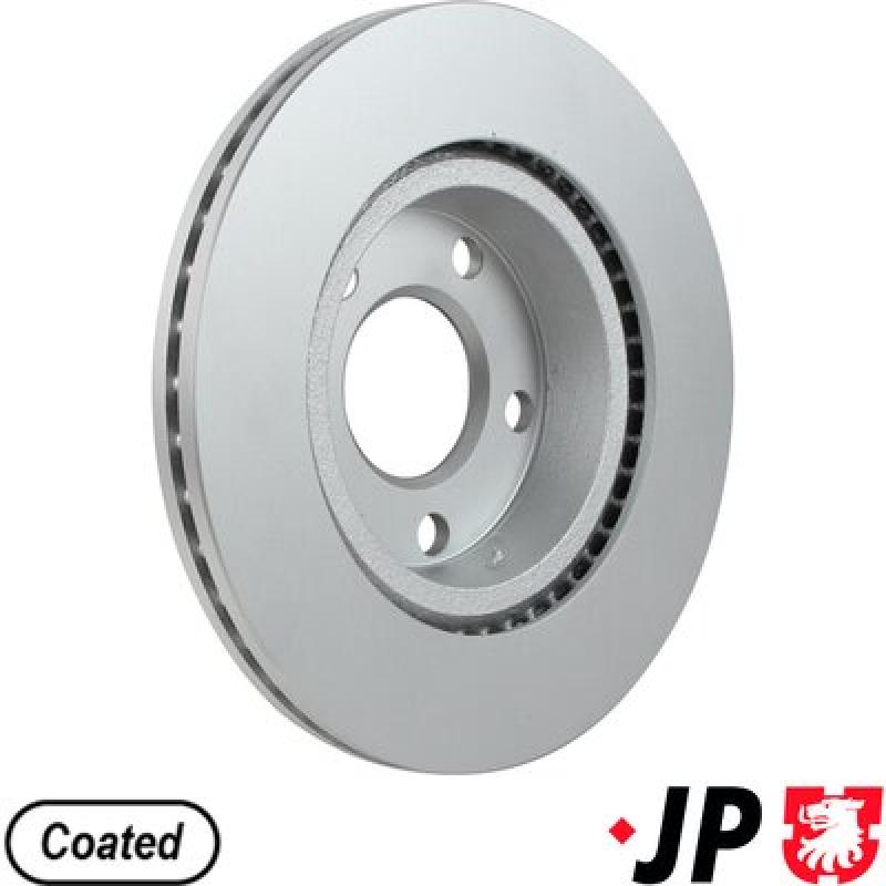 Jeu de 2 disques de frein avant JP GROUP 1163112600 - Visuel 1