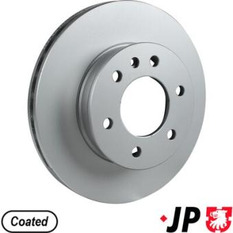 Jeu de 2 disques de frein avant JP GROUP OEM 9104210000