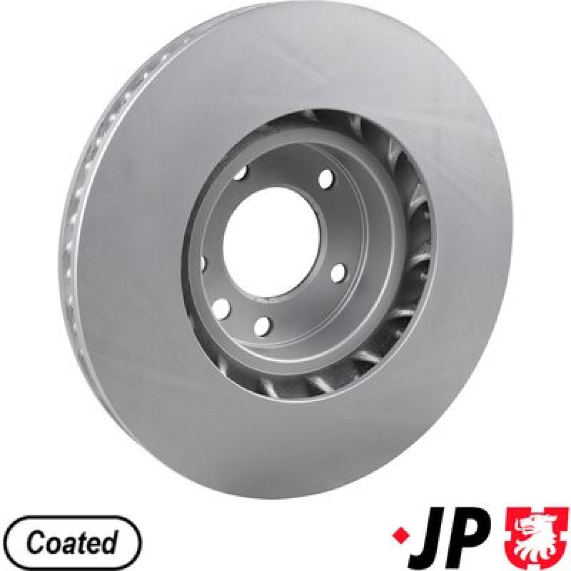 Disque de frein avant gauche JP GROUP 1163116570 - Visuel 1