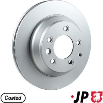 Jeu de 2 disques de frein arrière JP GROUP OEM 7L8615601G