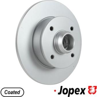 Jeu de 2 disques de frein arrière JP GROUP OEM 191615601A