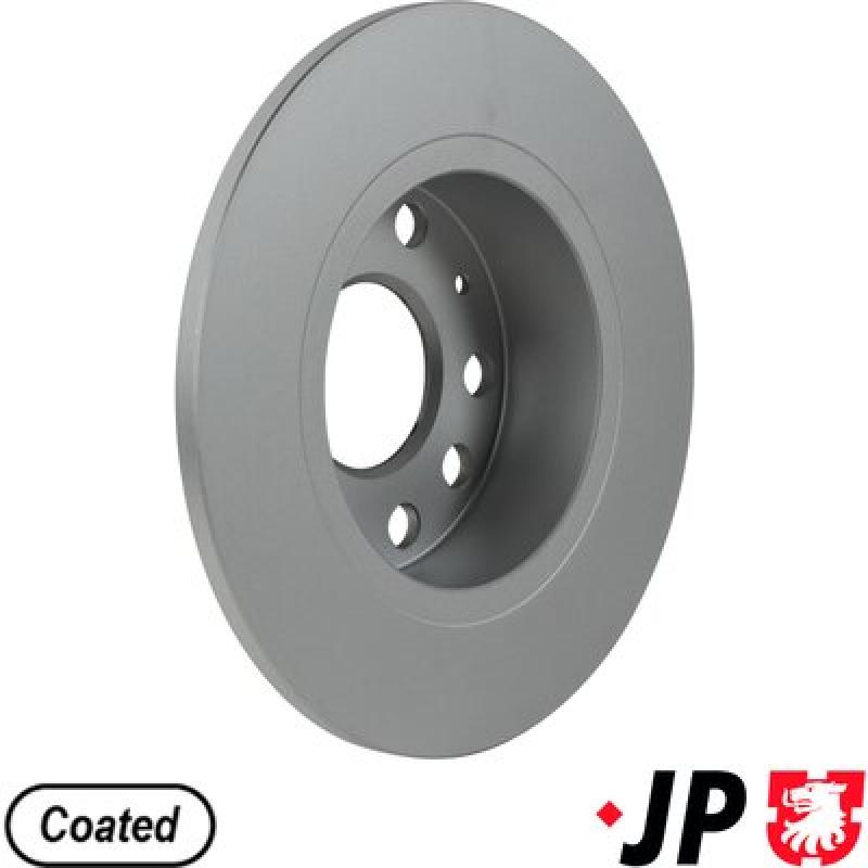 Jeu de 2 disques de frein arrière JP GROUP 1163205700 - Visuel 1