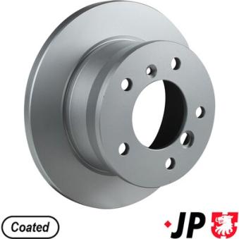 Jeu de 2 disques de frein arrière JP GROUP OEM 9024230412