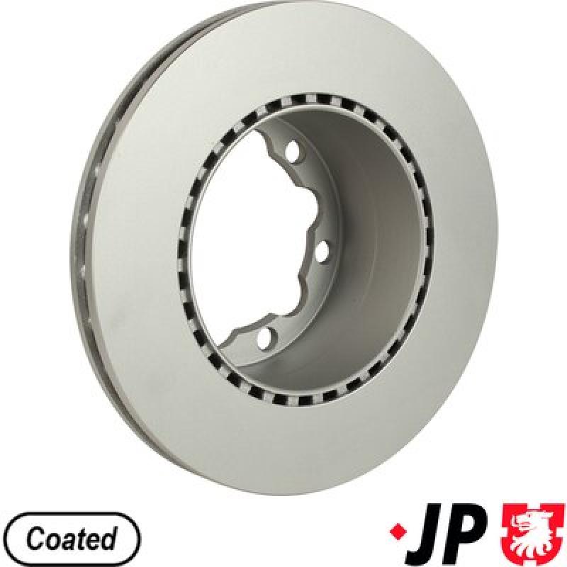 Jeu de 2 disques de frein arrière JP GROUP 1163207300 - Visuel 1