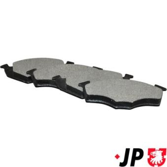 Jeu de 4 plaquettes de frein avant JP GROUP OEM 1H0698151A