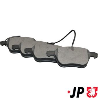 Jeu de 4 plaquettes de frein avant JP GROUP OEM 7M3698151A