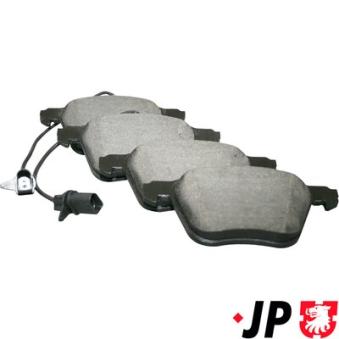 Jeu de 4 plaquettes de frein avant JP GROUP OEM 1201124
