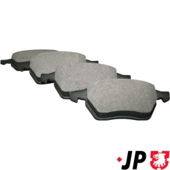 Jeu de 4 plaquettes de frein avant JP GROUP OEM 8D0698151F