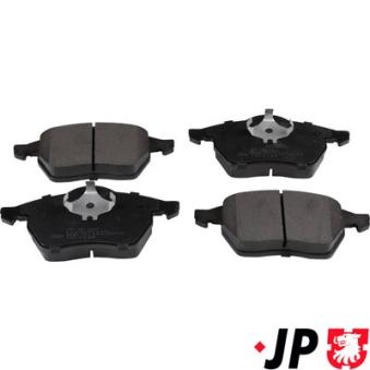 Jeu de 4 plaquettes de frein avant JP GROUP OEM 3A0698151