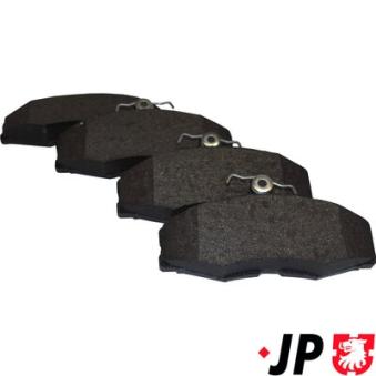 Jeu de 4 plaquettes de frein avant JP GROUP OEM 6U0698151