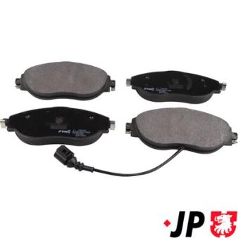 Jeu de 4 plaquettes de frein avant JP GROUP OEM 3Q0698151B