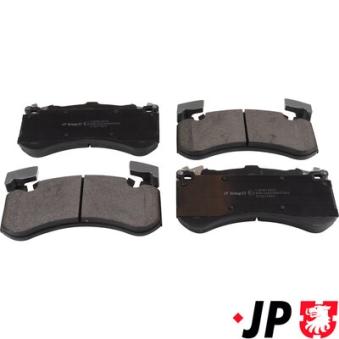 Jeu de 4 plaquettes de frein avant JP GROUP OEM 4g0698151ab Jeu de 4 plaquettes de frein avant JP GROUP OEM 4g0698151ab