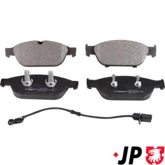 Jeu de 4 plaquettes de frein avant JP GROUP OEM a0074208820 Jeu de 4 plaquettes de frein avant JP GROUP OEM a0074208820