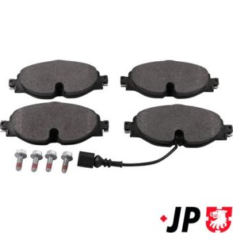 Jeu de 4 plaquettes de frein avant JP GROUP OEM 2K5698151 Jeu de 4 plaquettes de frein avant JP GROUP OEM 2K5698151
