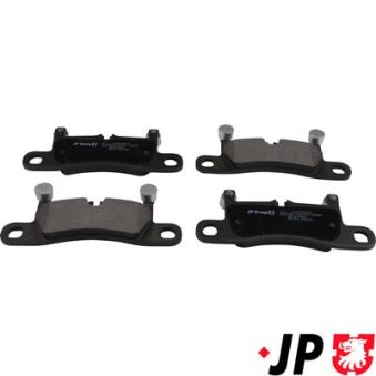 Jeu de 4 plaquettes de frein arrière JP GROUP OEM JZW698451R