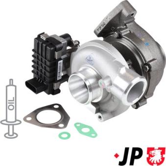 Turbocompresseur, suralimentation JP GROUP OEM 96440365