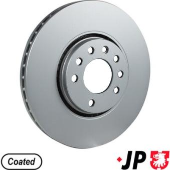 Jeu de 2 disques de frein avant JP GROUP OEM 0569004