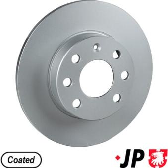 Jeu de 2 disques de frein avant JP GROUP OEM 569020 Jeu de 2 disques de frein avant JP GROUP OEM 569020