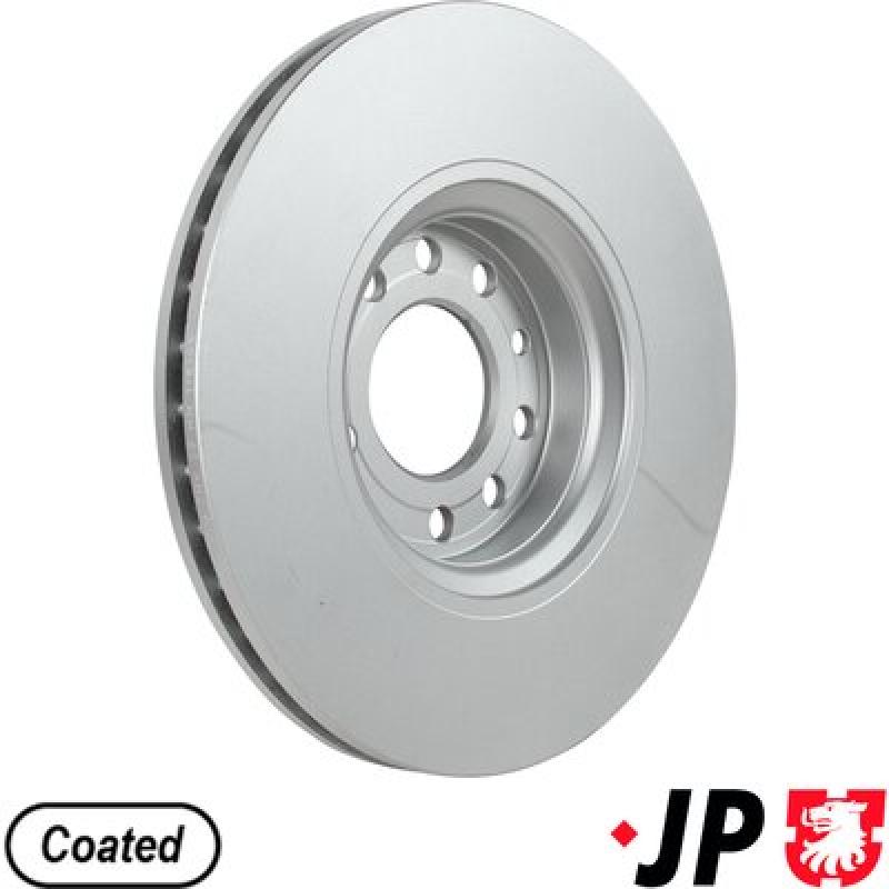 Jeu de 2 disques de frein avant JP GROUP 1263105300 - Visuel 1