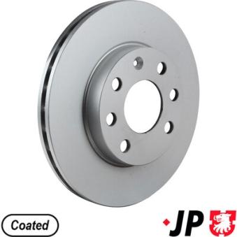 Jeu de 2 disques de frein avant JP GROUP OEM 90008032