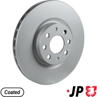 Jeu de 2 disques de frein avant JP GROUP OEM 71772815