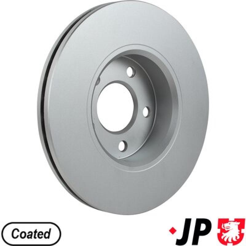 Jeu de 2 disques de frein avant JP GROUP 1263106200 - Visuel 1