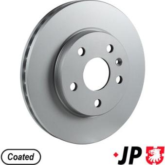 Jeu de 2 disques de frein avant JP GROUP OEM 0569421