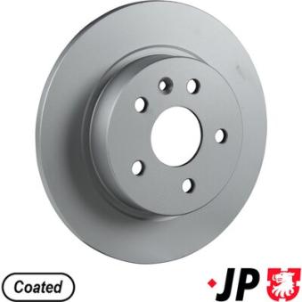 Jeu de 2 disques de frein arrière JP GROUP OEM 13502136