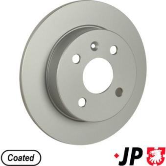 Jeu de 2 disques de frein arrière JP GROUP OEM 90498304