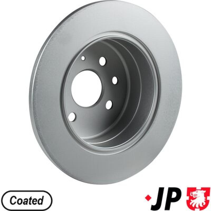 Jeu de 2 disques de frein arrière JP GROUP 1263203000 - Visuel 1