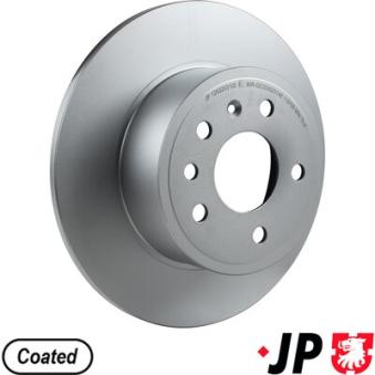 Jeu de 2 disques de frein arrière JP GROUP OEM 4565693