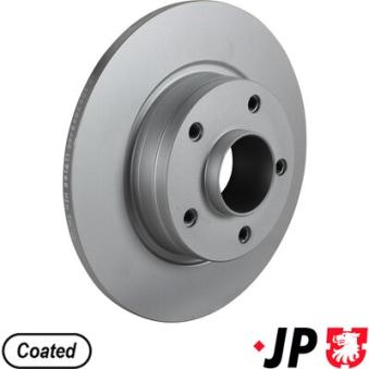 Jeu de 2 disques de frein arrière JP GROUP OEM 8200228610