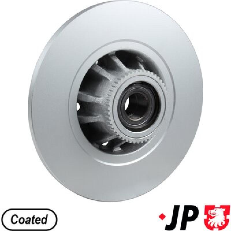 Jeu de 2 disques de frein arrière JP GROUP 1263203600 - Visuel 1