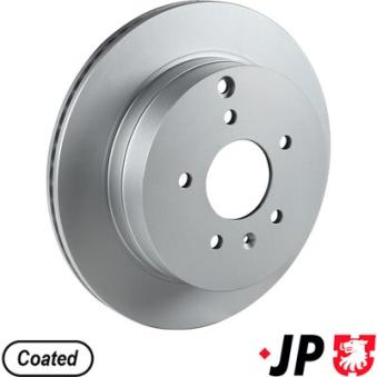 Jeu de 2 disques de frein arrière JP GROUP OEM 20968395