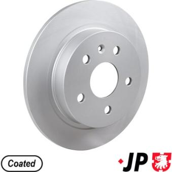 Jeu de 2 disques de frein arrière JP GROUP OEM 569025 Jeu de 2 disques de frein arrière JP GROUP OEM 569025