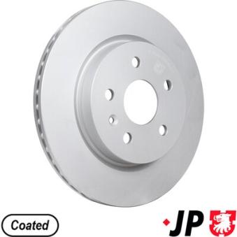 Jeu de 2 disques de frein arrière JP GROUP OEM 13501314