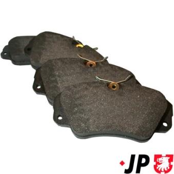 Jeu de 4 plaquettes de frein avant JP GROUP OEM 9192124
