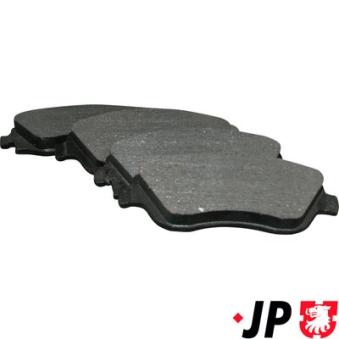Jeu de 4 plaquettes de frein avant JP GROUP OEM 1605092