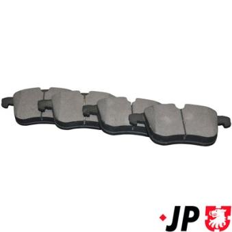Jeu de 4 plaquettes de frein avant JP GROUP OEM 1605079